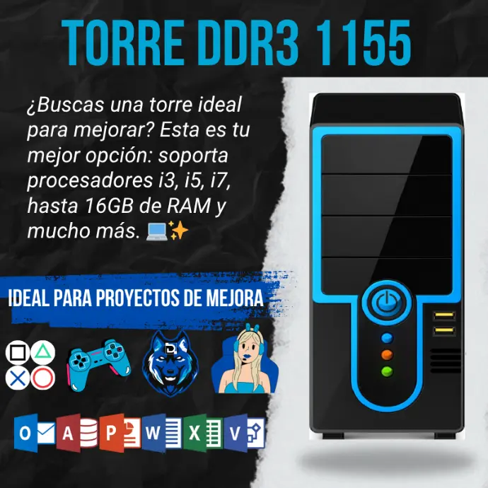 Torre ddr3 1155