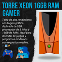 Torre Xeon 16GB RAM Gamer