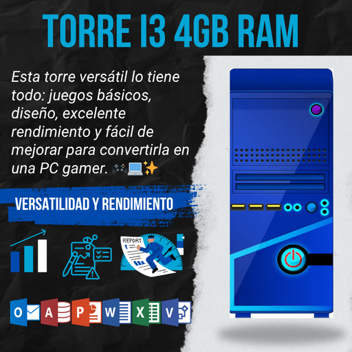 [T-03] Torre i3 4GB RAm
